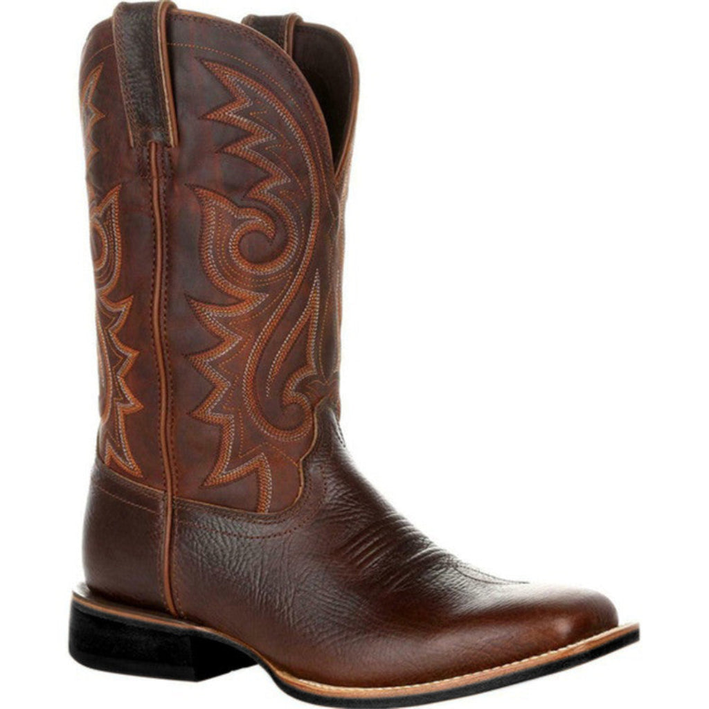 Dames Western Enkellaarzen Casual Brede Neus