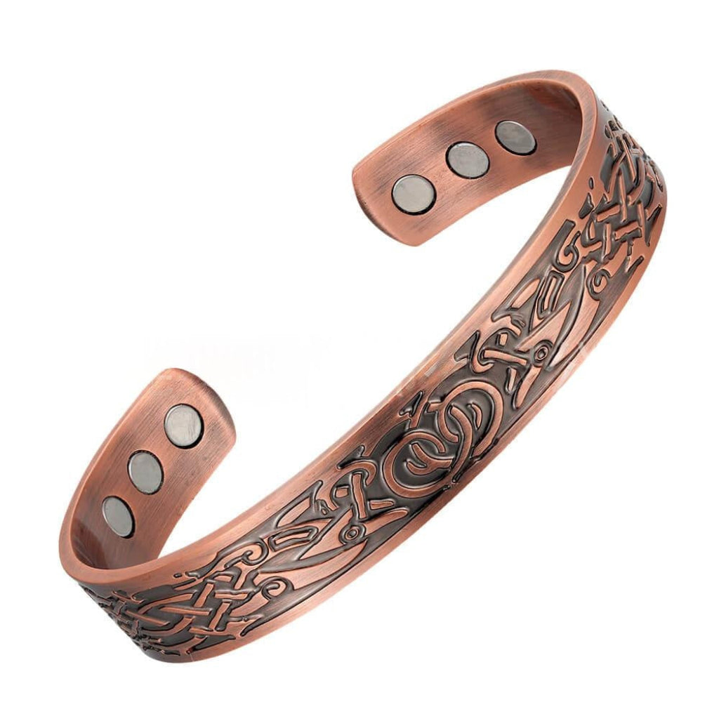 Rode Magnetische Armband Vintage Design