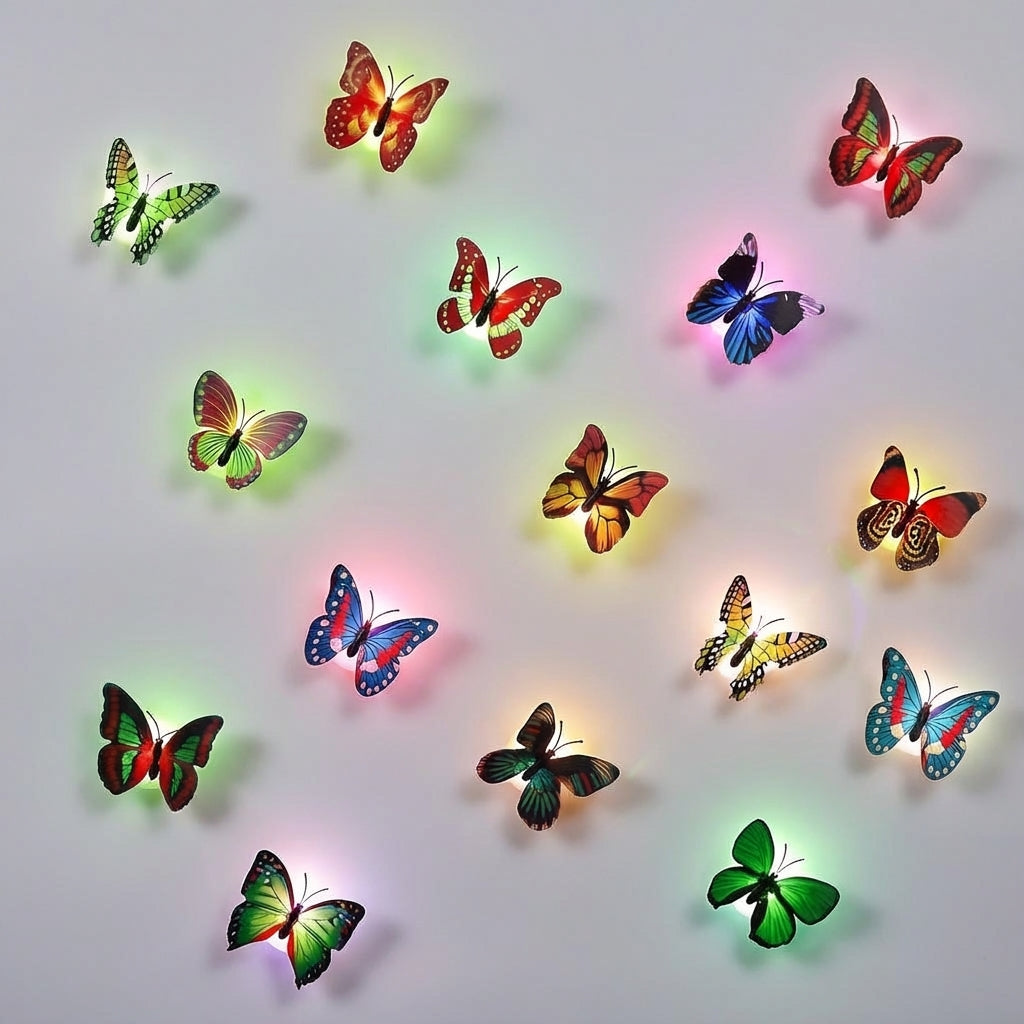 3D vlinder-accentverlichting - NimbleGlow
