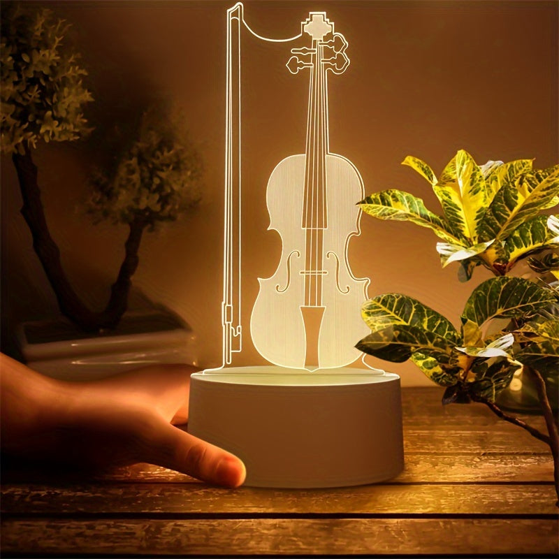 3D-illusie-tafellamp – Auricello