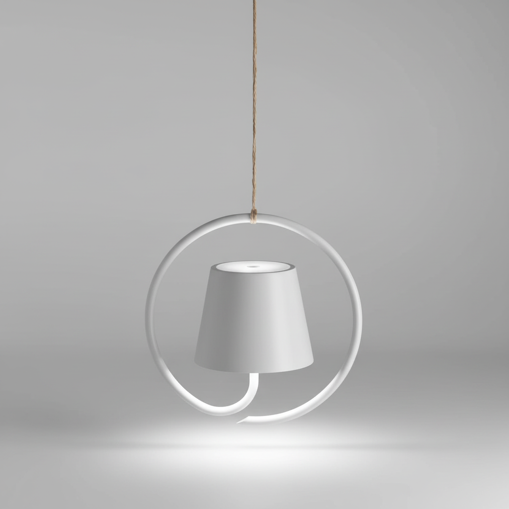 Oplaadbare LED-hanglamp - LumiHalo
