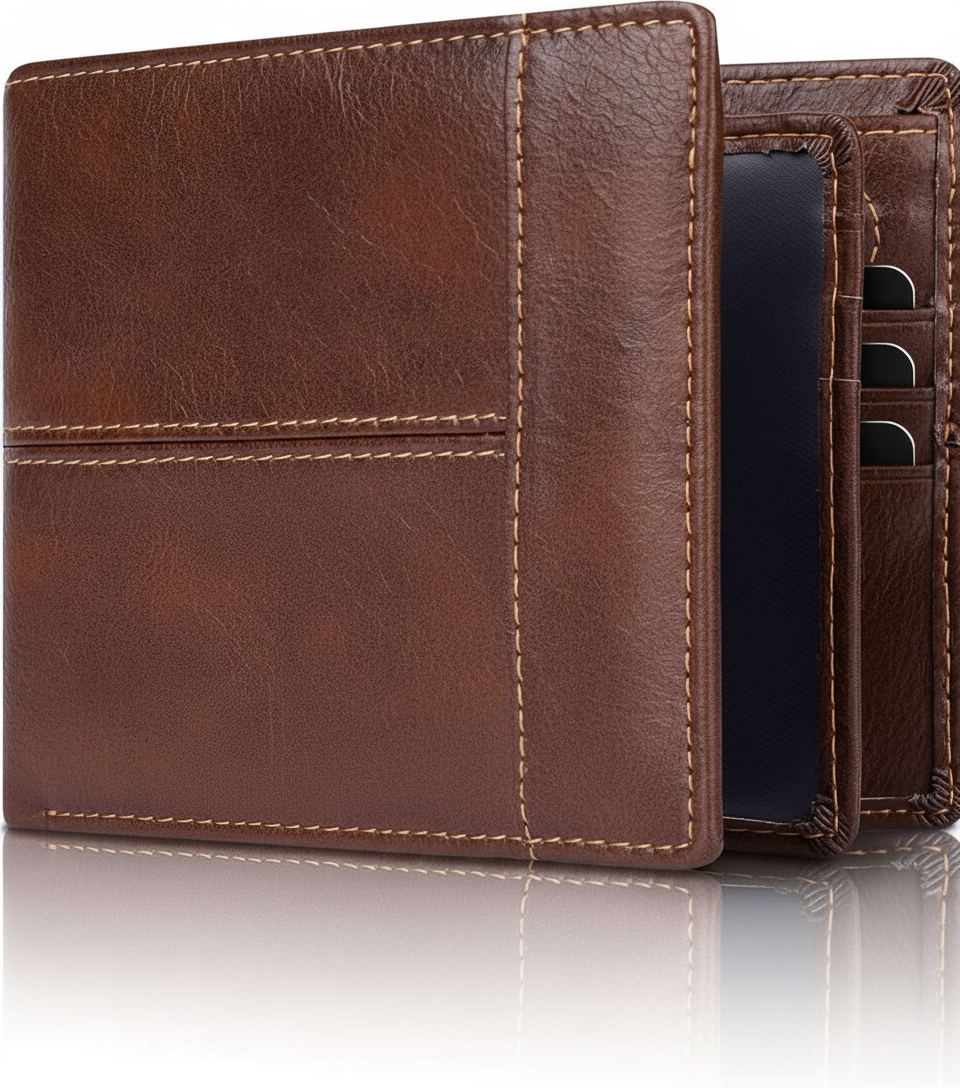 Bifold herenportemonnee - SecureGuard