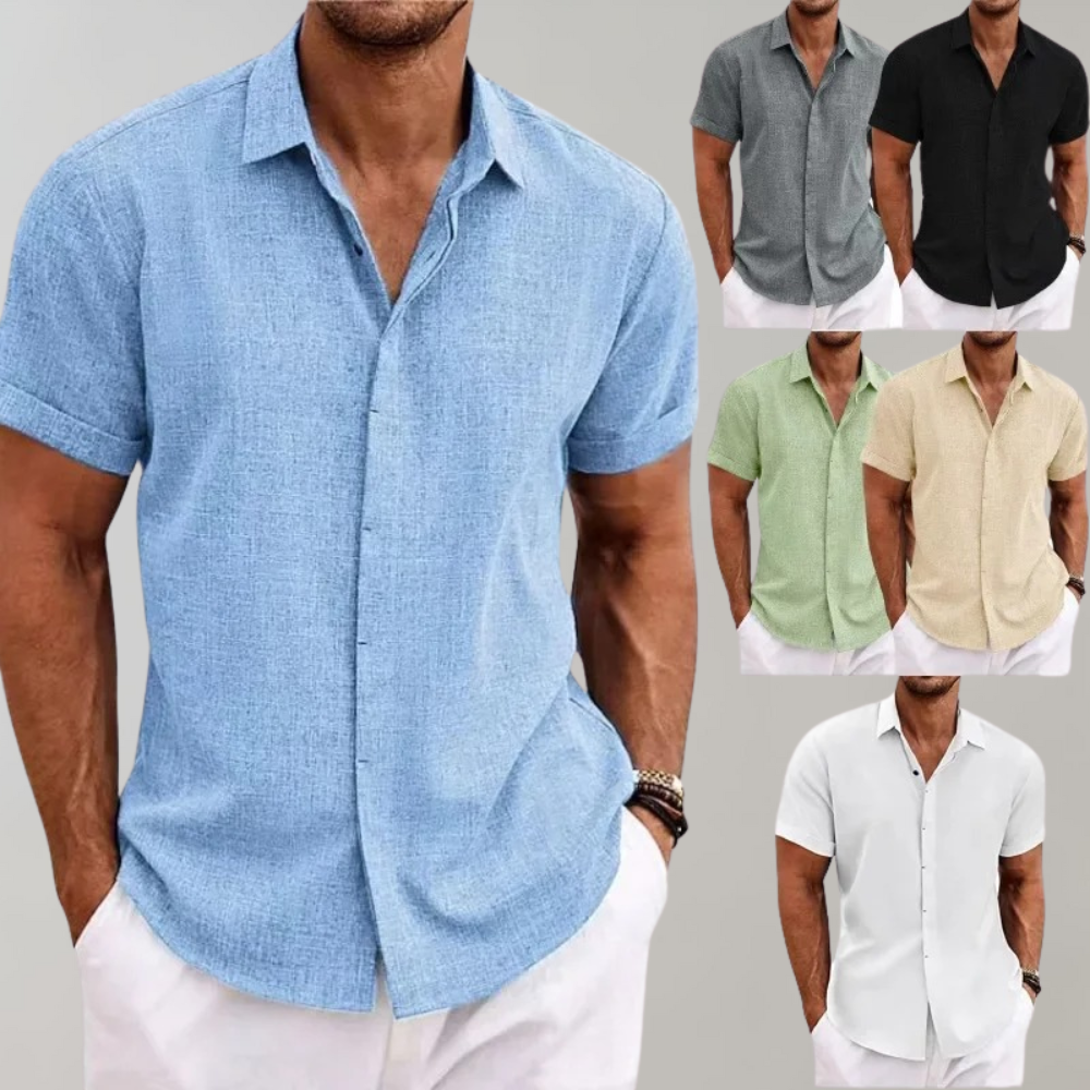 Effen Poloshirt voor Heren - Dante