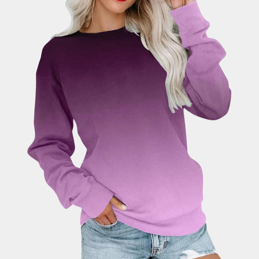 Jarra - Trendy Gradiënt Sweatshirt voor Dames