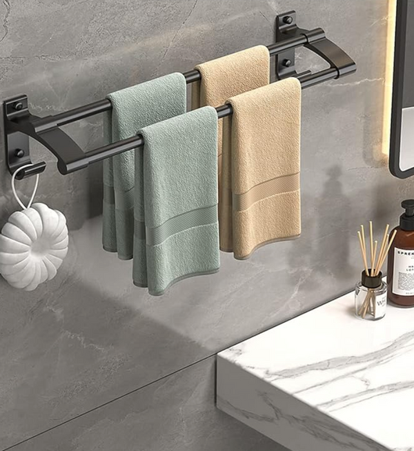 Handdoekhouder met Haken - DrySpace