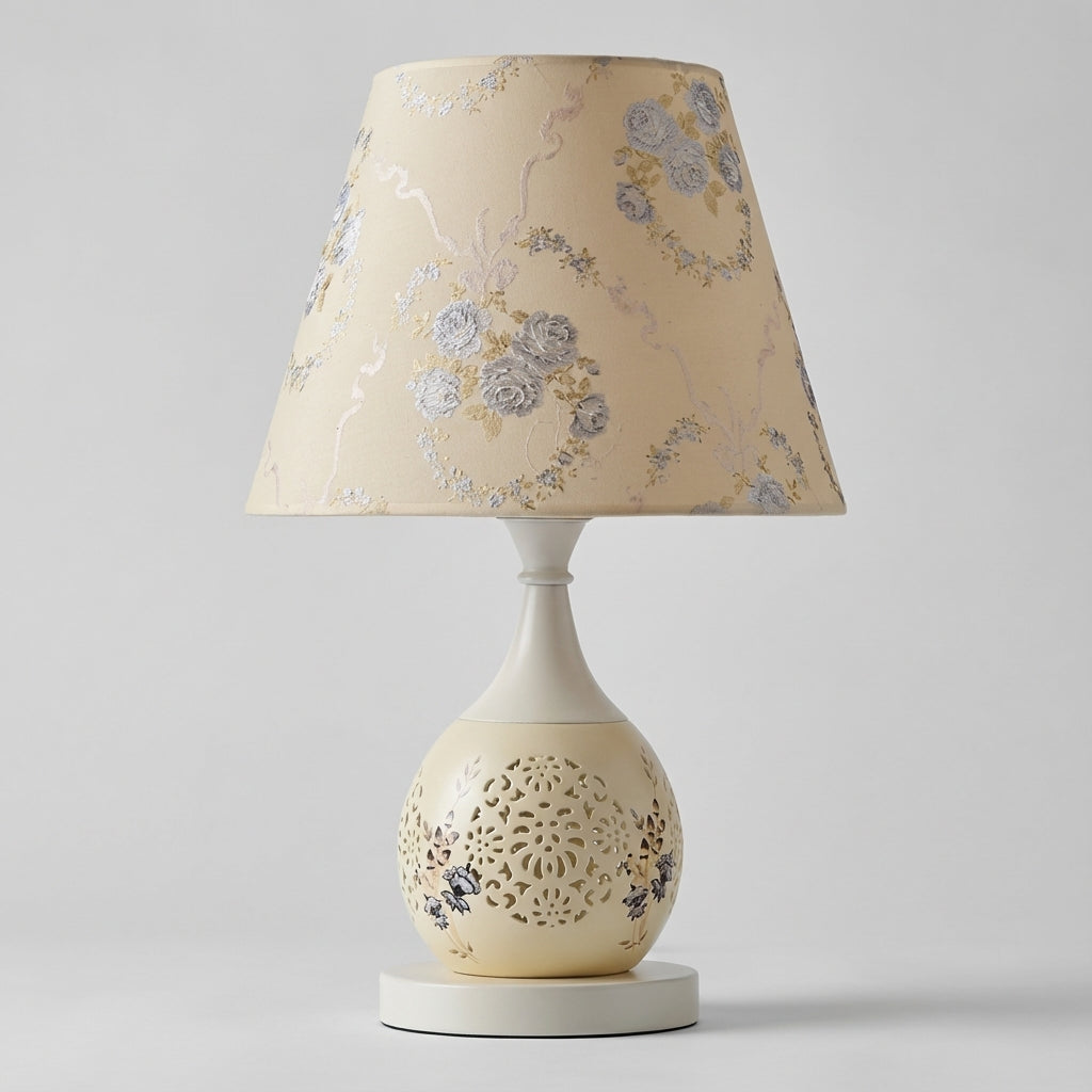 Tafellamp met kristalaccent – Romantique
