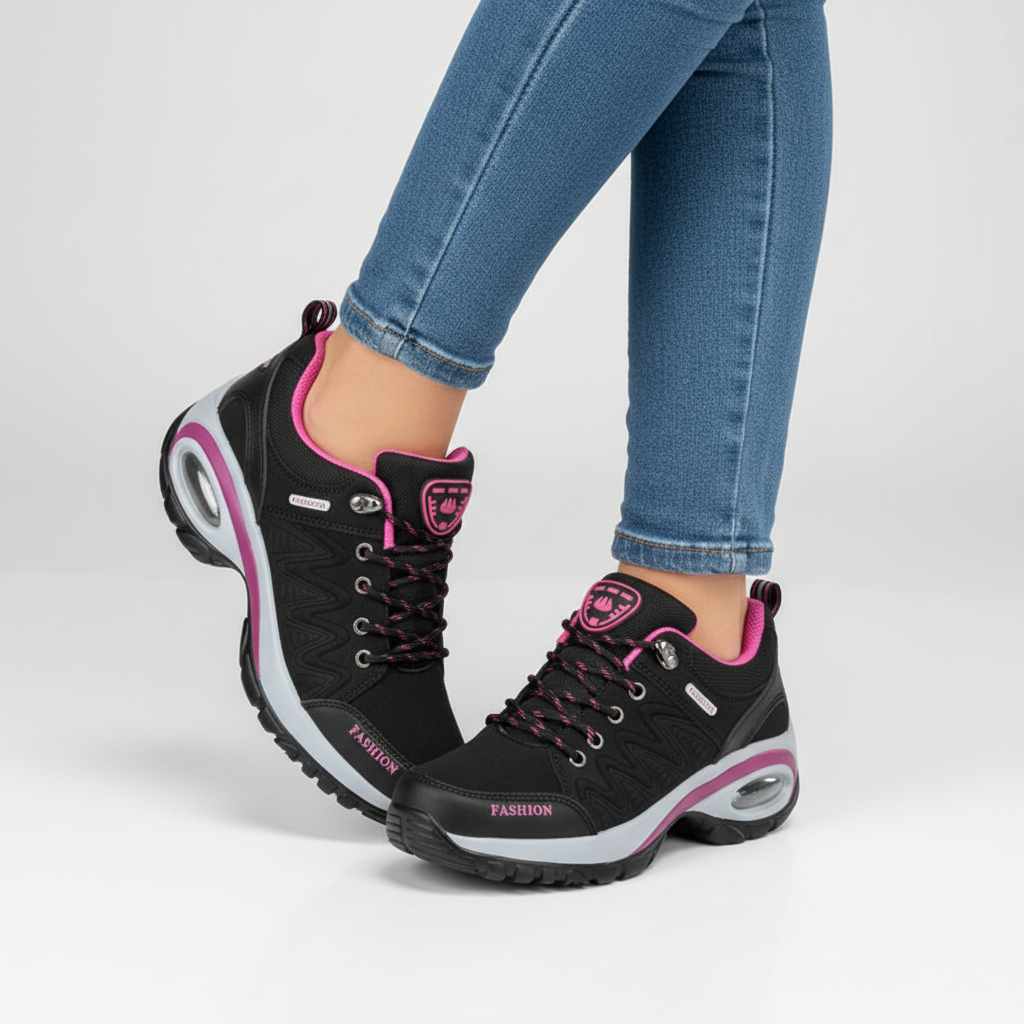 Dames Orthopedische Wandelschoen - Heather