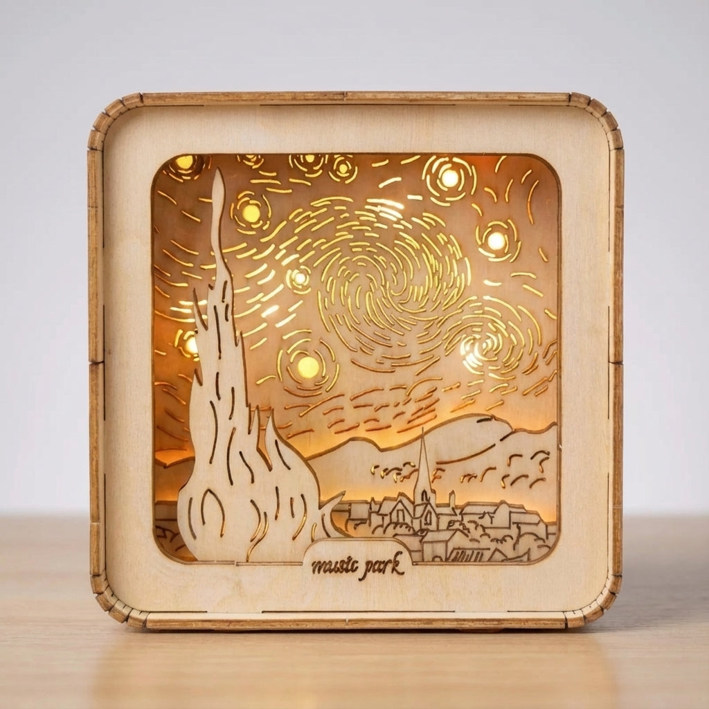 Decoratieve opbergdoos voor op tafel – SolaceCube