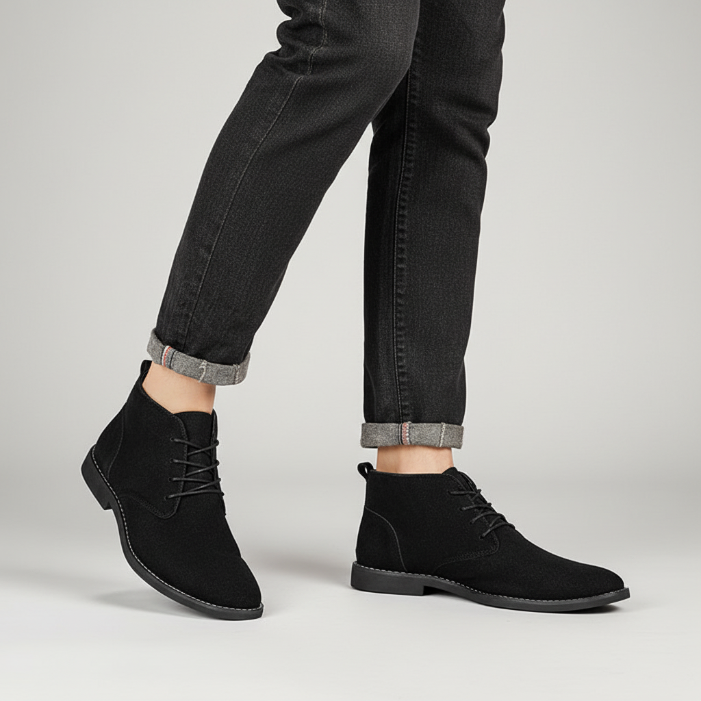 Stijlvolle halfhoge veterschoenen - Ivan
