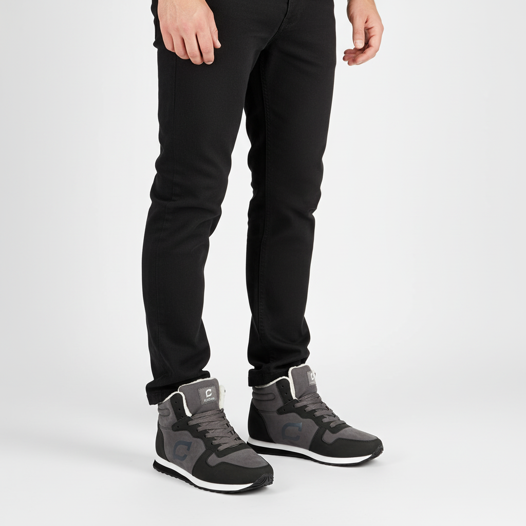 Gevoerde herenschoenen in sportieve stijl - Kevin