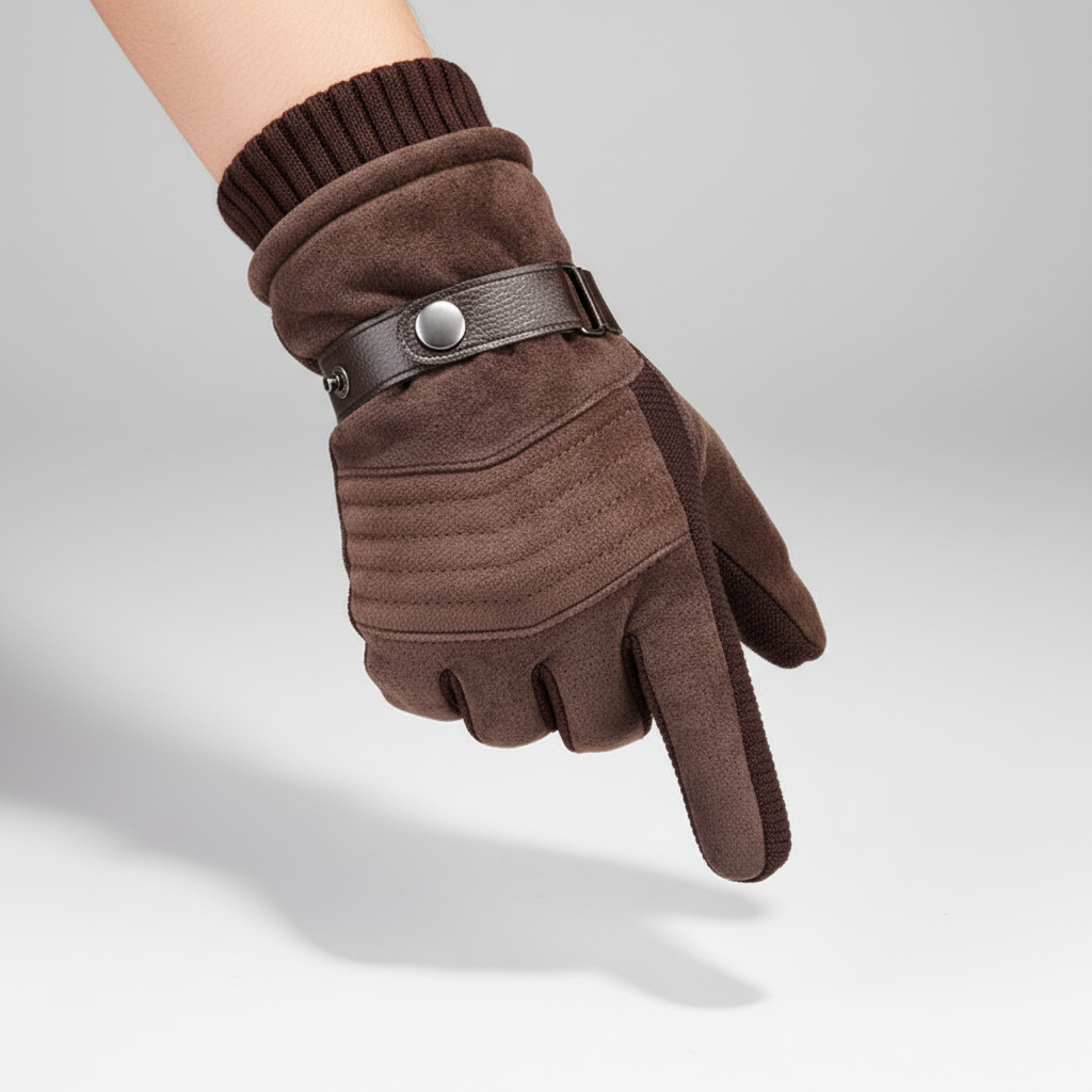 Gevoerde Winterhandschoenen van Polyester - WarmTech