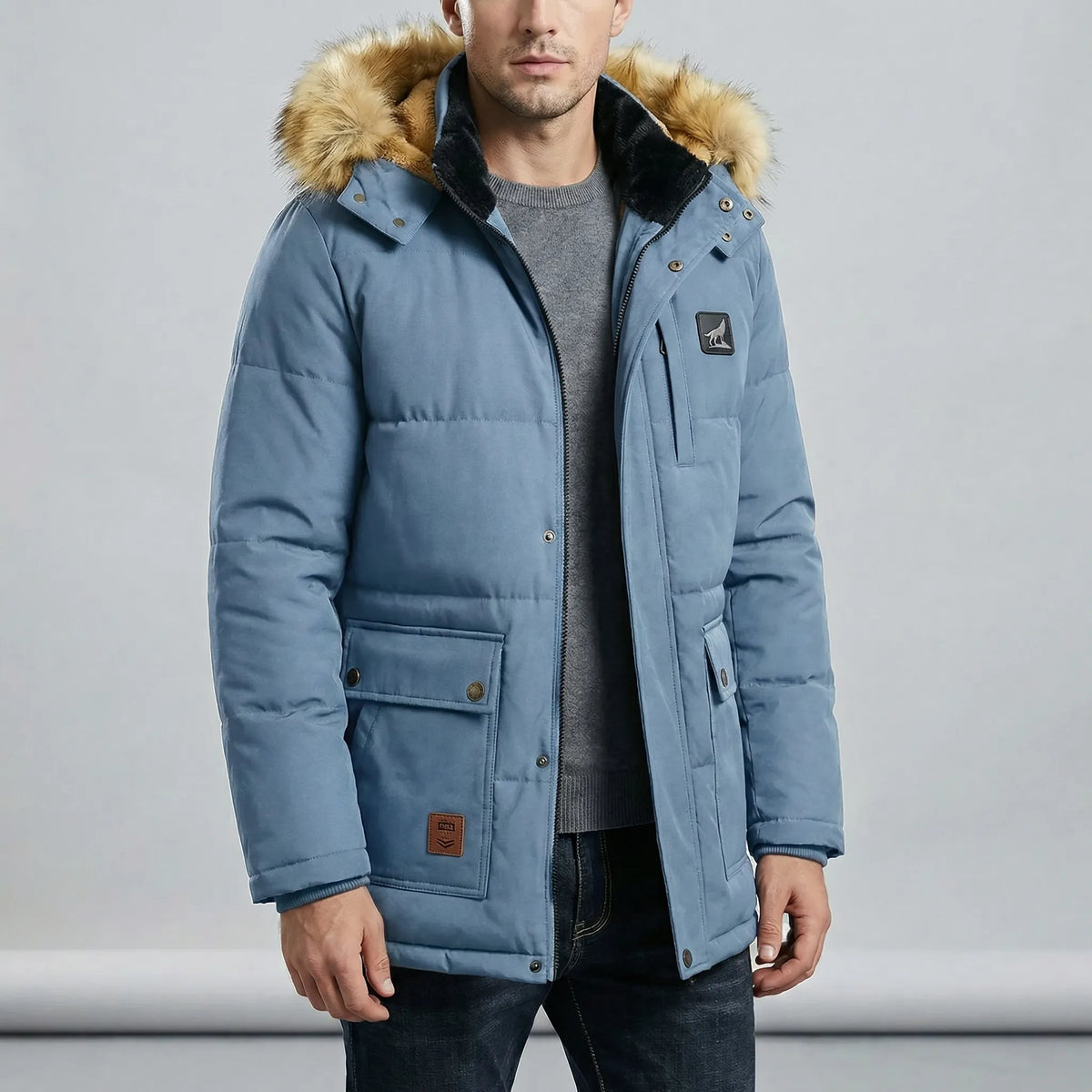 Gewatteerde heren-winterparka - Thorben