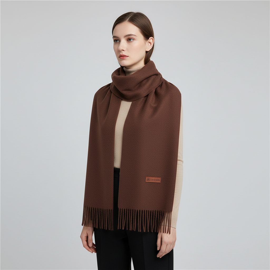 Grootformaat Kasjmier Sjaal - Cashluxe