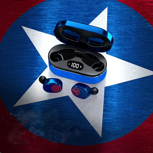 Marvel Wireless Bluetooth Earphones Iron man, Spiderman & Captain America