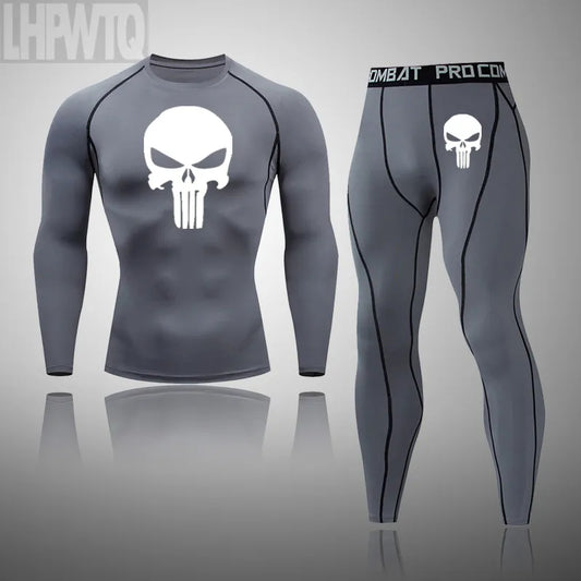 Jogging Thermal Underwear Winter Sports Suits Training Gym Fitness Clothing
