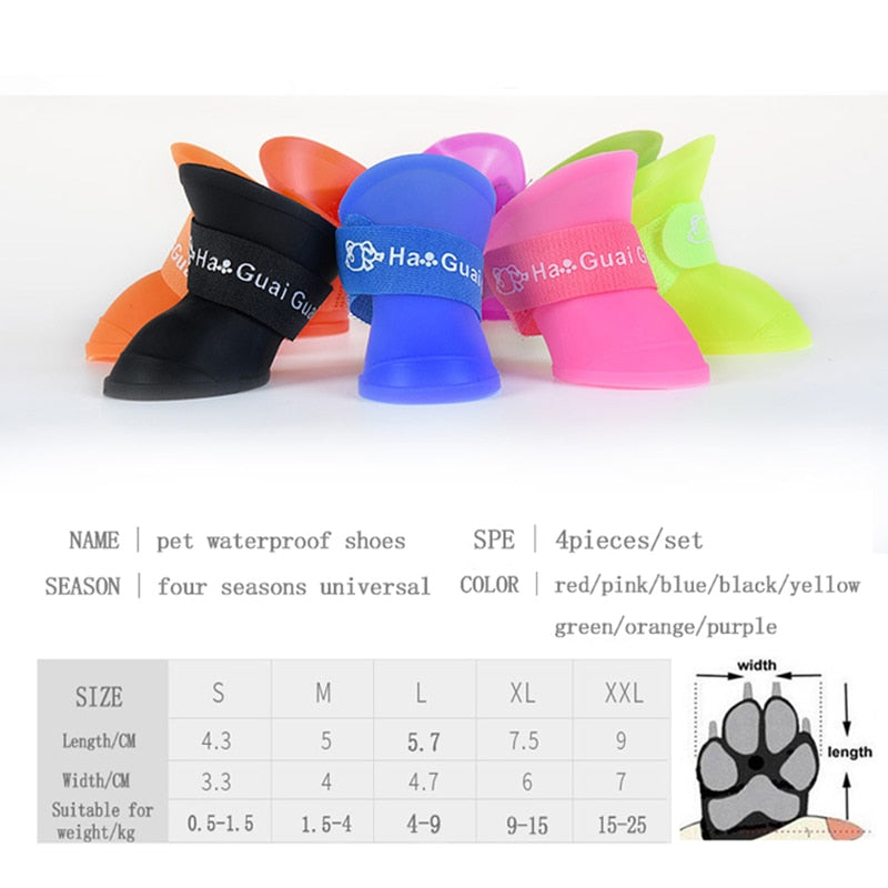 Dogs Rainshoes ( Waterproof )