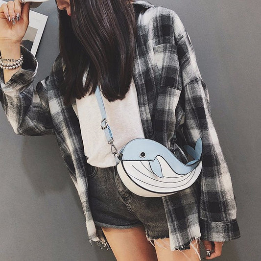 Leather Whale Designer Bags