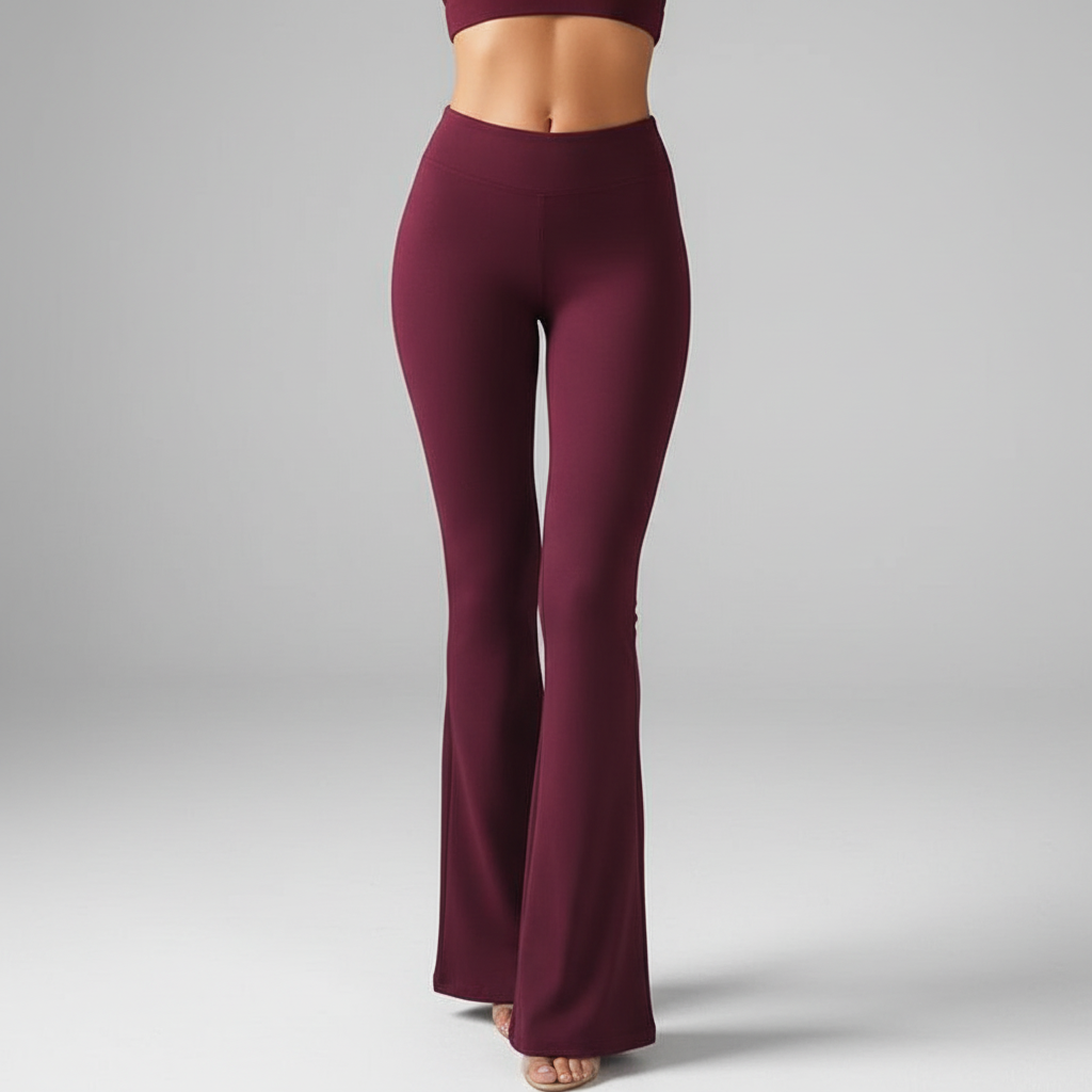 Hooggetailleerde Flared-Broek - Annika