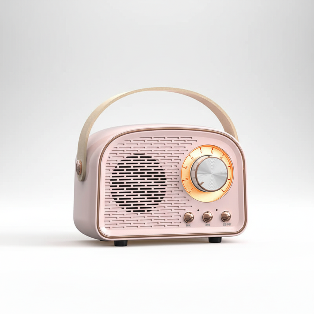 Compacte Retro Bluetooth-luidspreker - TuneHaven