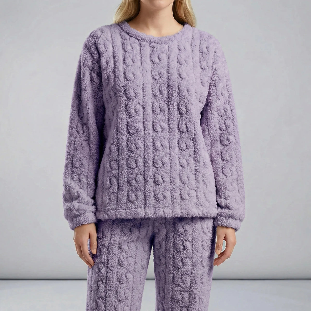Zachte pyjama met lange mouwen - Kimberley