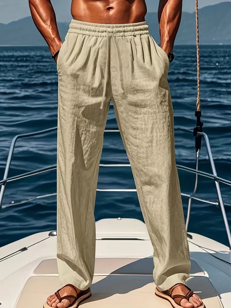 Casual herenbroek in smart-casual stijl - Noel