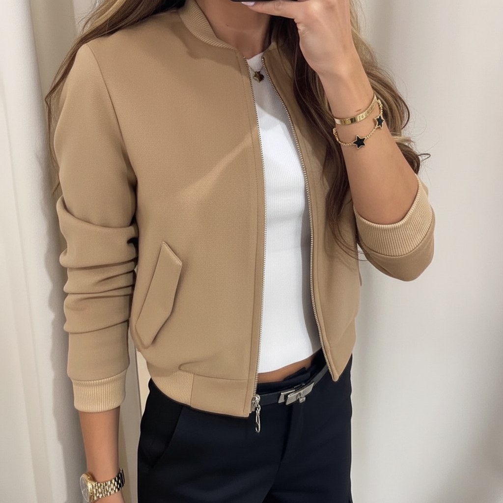 Lichte Dames Bomberjack - Lisa