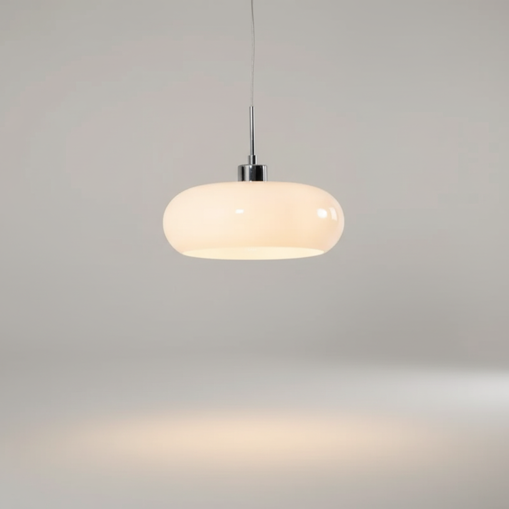 Metaal-glas designlamp - HaloSphere