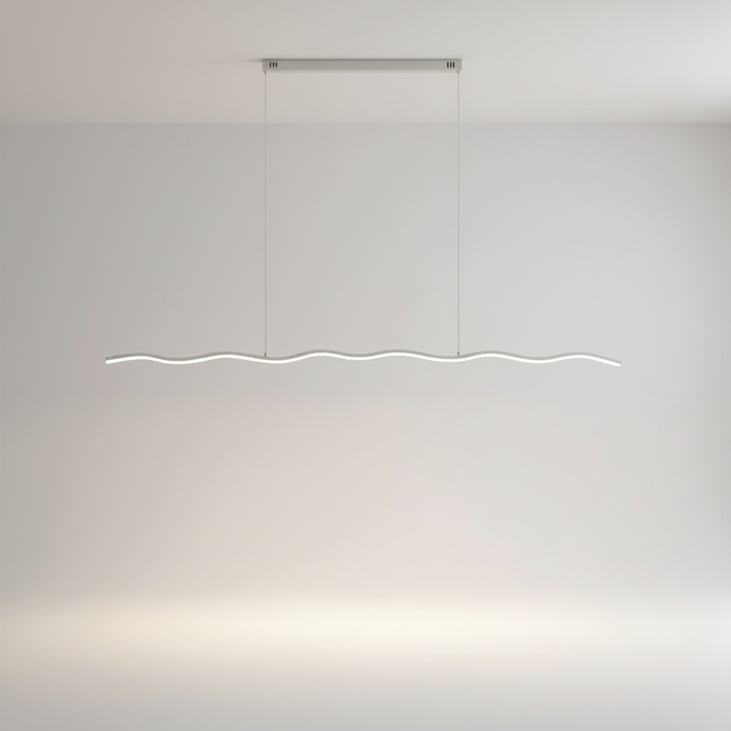 Moderne golvende hanglamp - Waveray