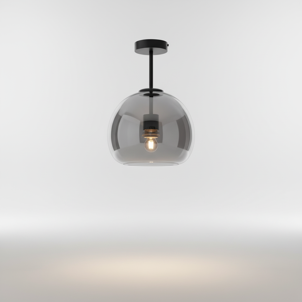 Moderne goudzwarte designlamp - Aurelight