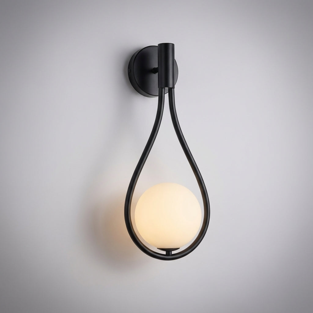 Noordisch geïnspireerde druppelvormige hanglamp – Noctrelle