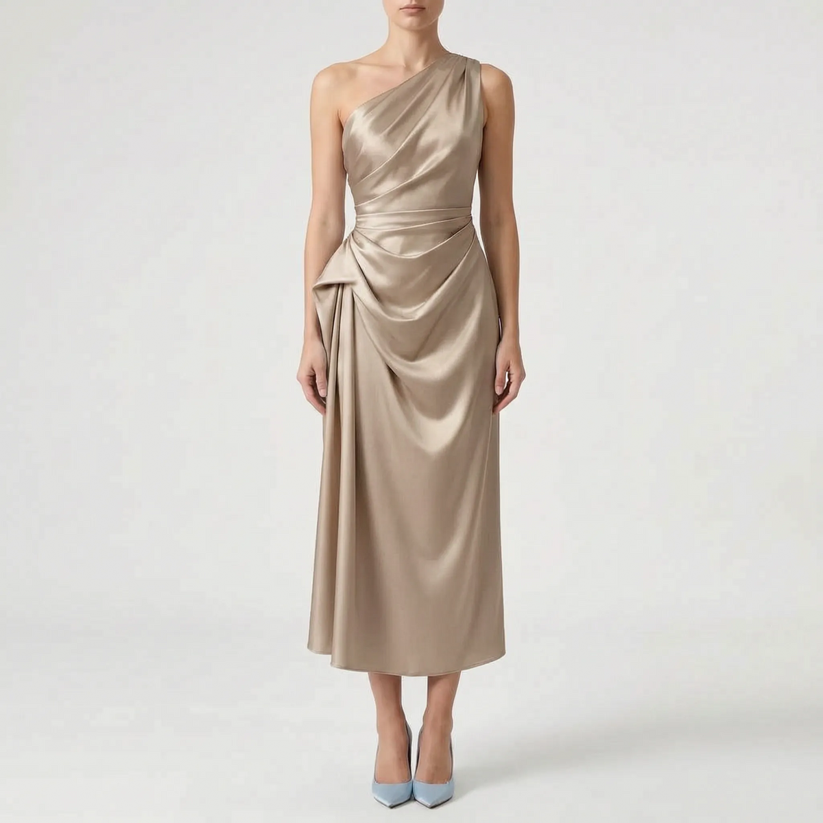 One-Shoulder Avondjurk - Minnie