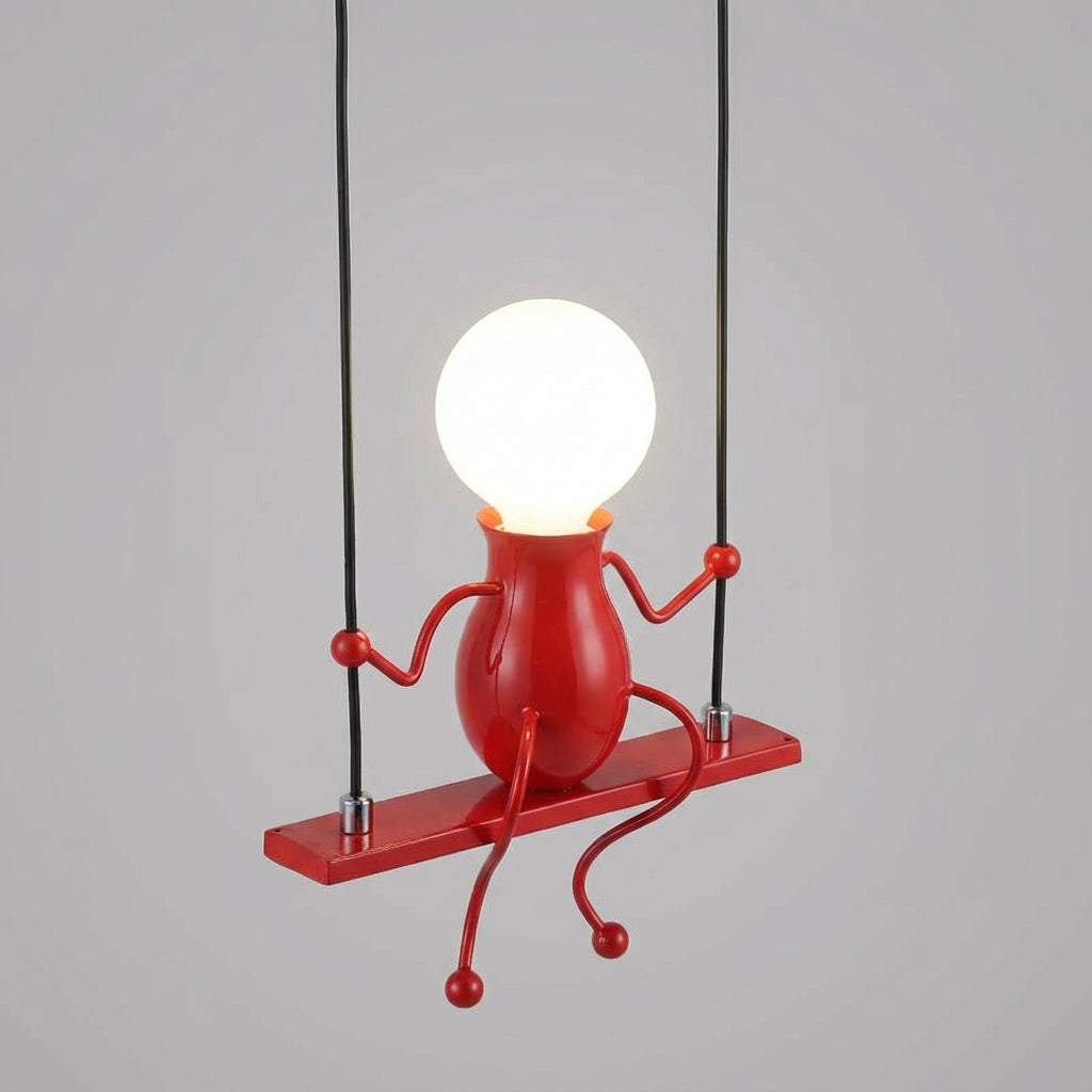Speelse schommelamp – Swinglite