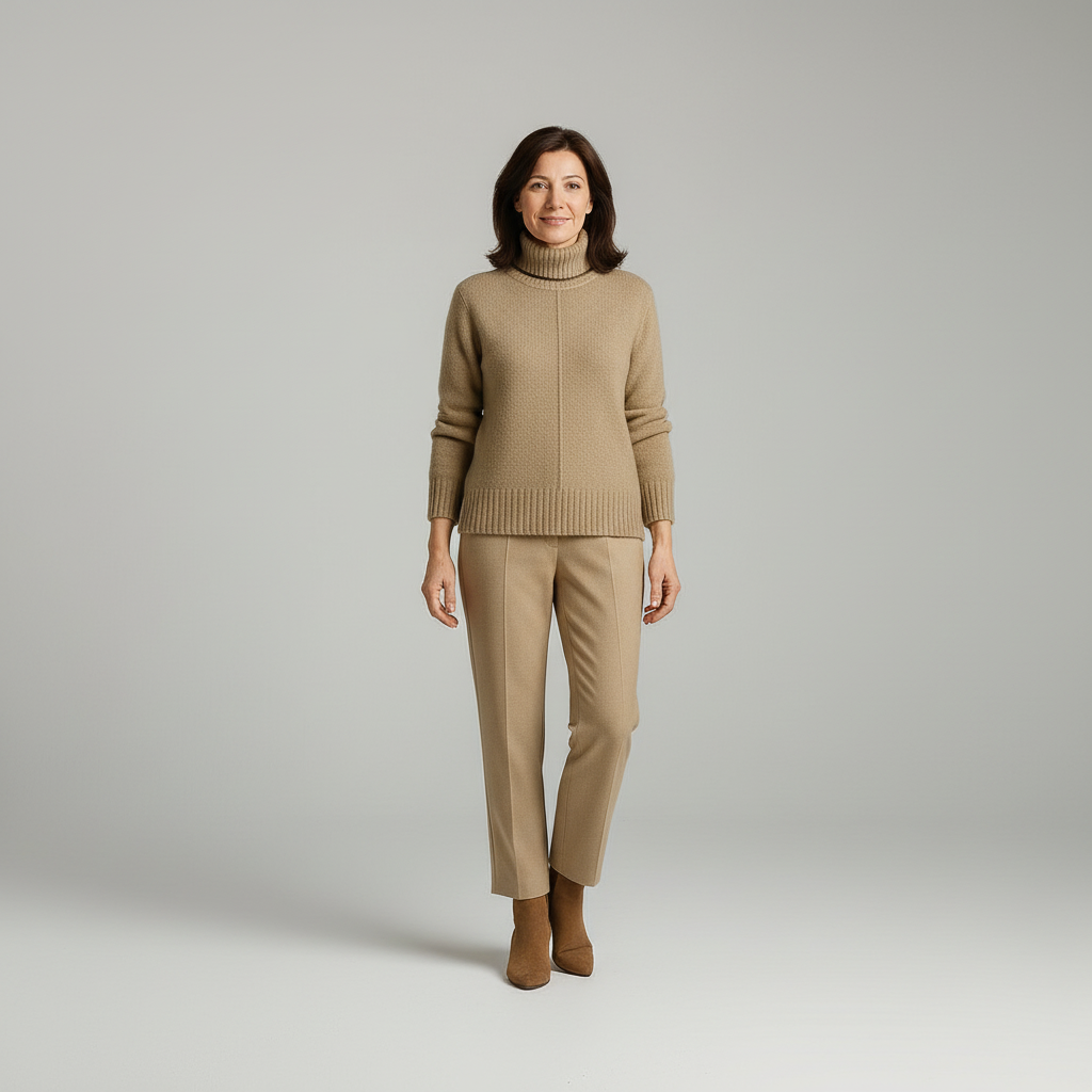 Pullover met Staande Kraag - Alina
