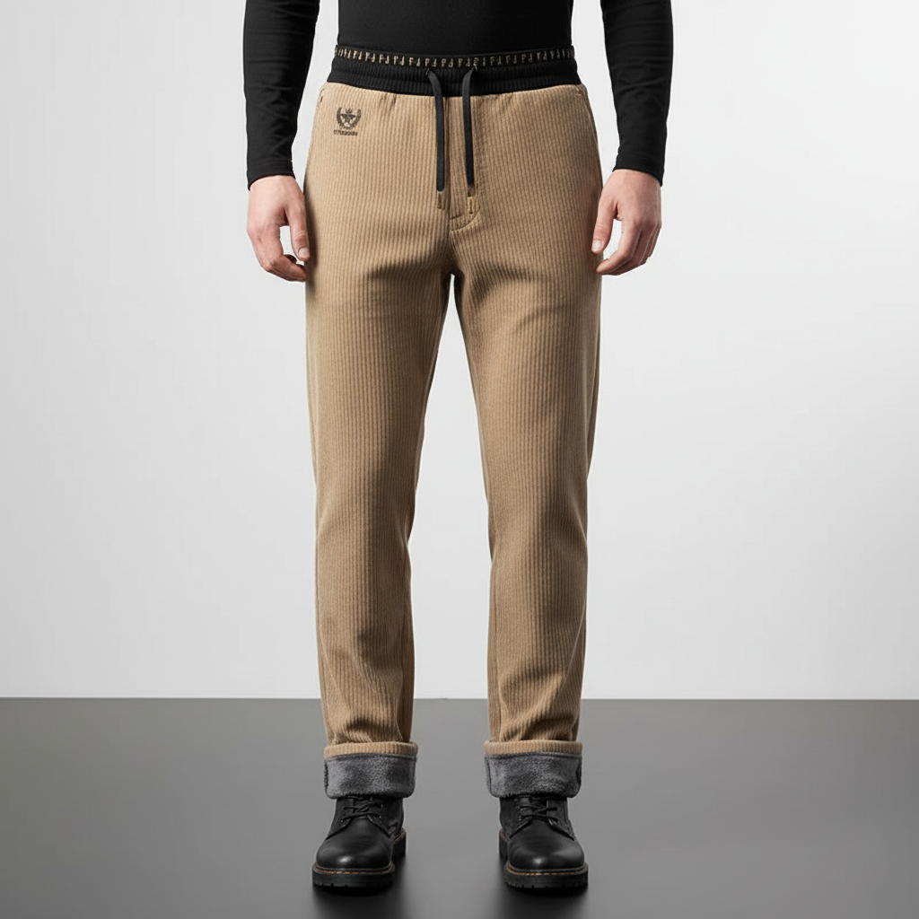 Ribflor-Broek met Fleece - Günter