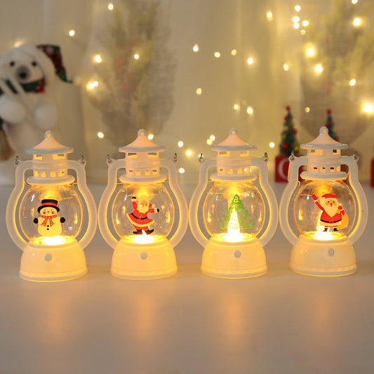 Christmas New Year Oil Lamp Home Decoration