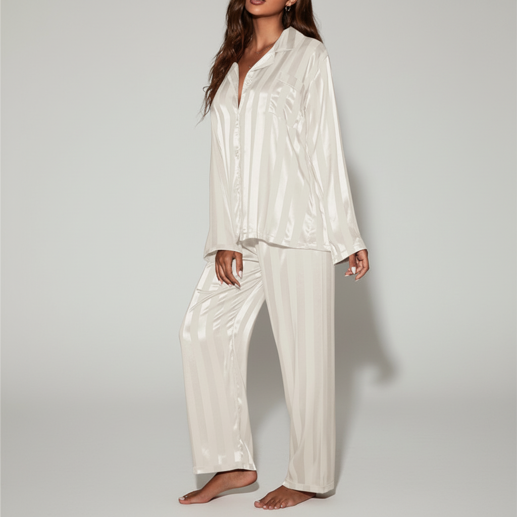 Satin-Pyjama-set - Carla