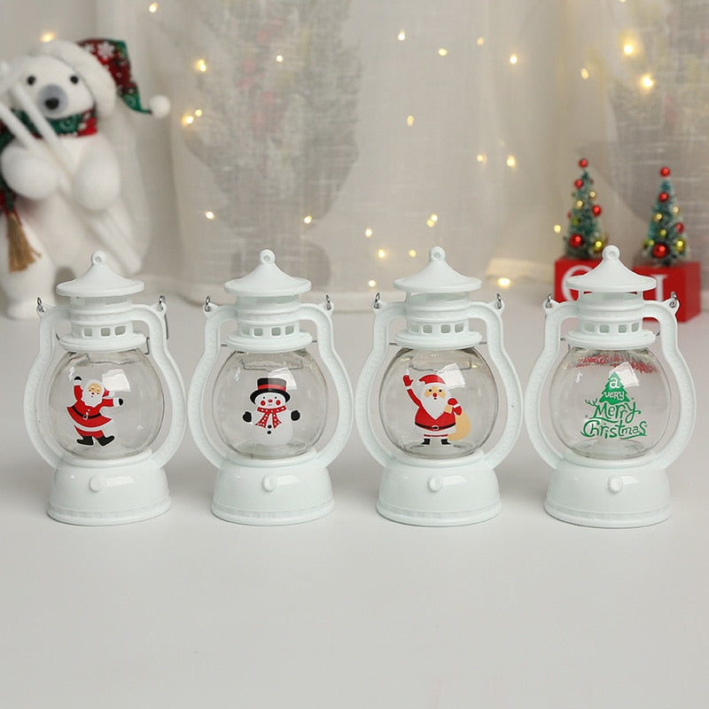 Christmas New Year Oil Lamp Home Decoration