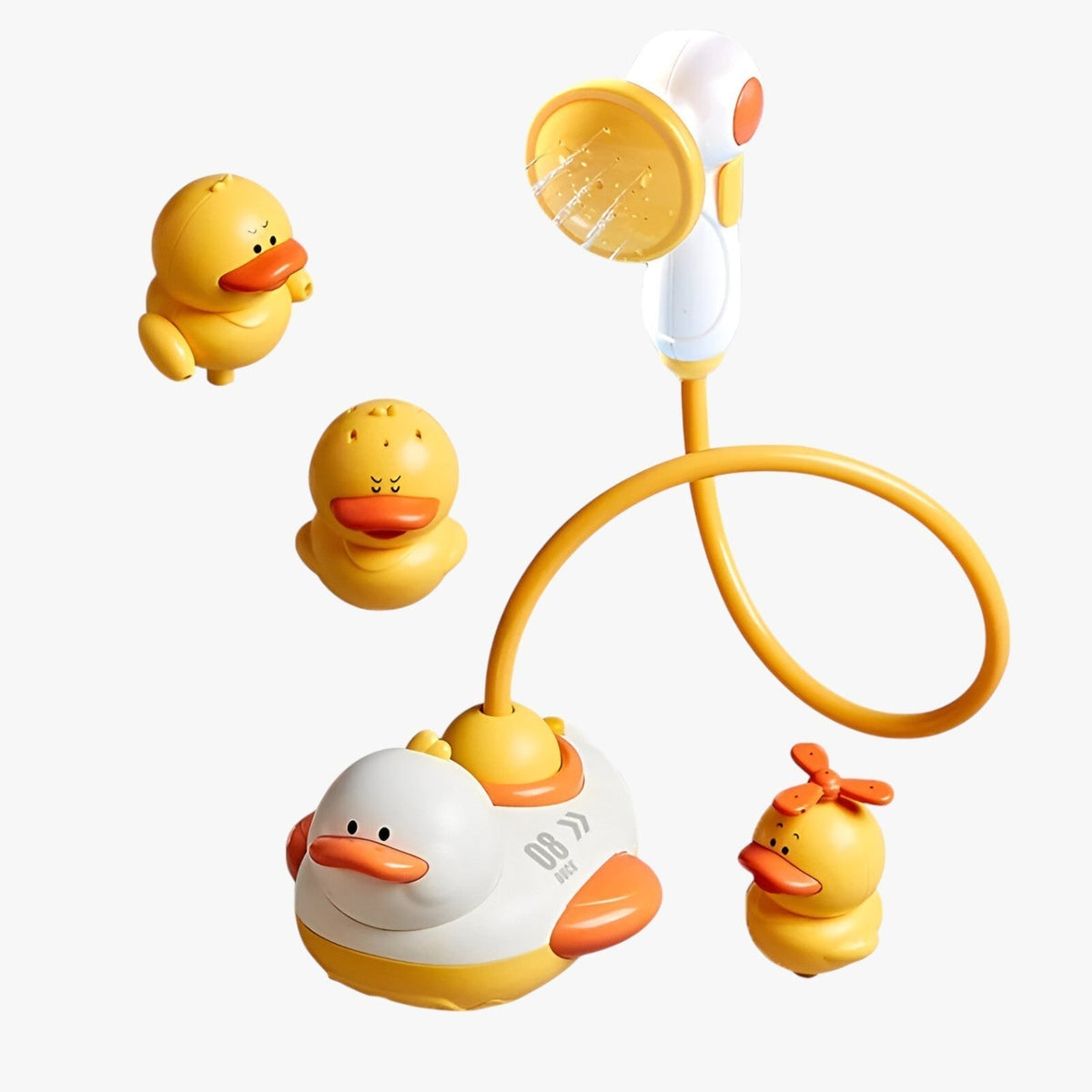 Waterplezier badeend met fontein – interactief badspeelgoed voor kinderen