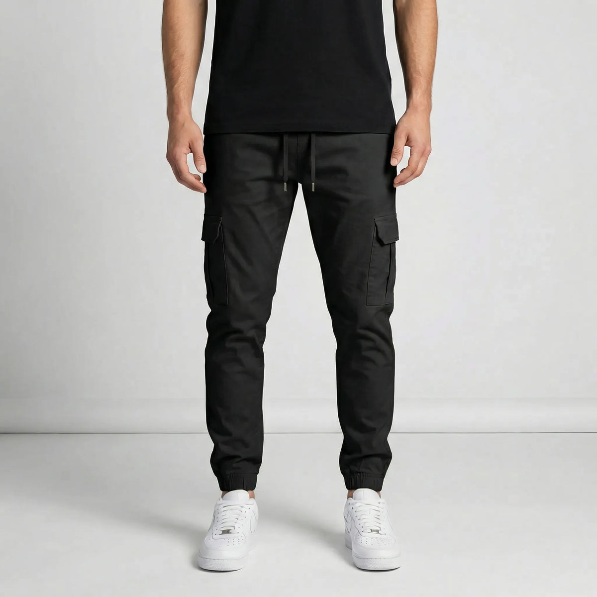 Slanke cargo-joggers met inzet - Lasse