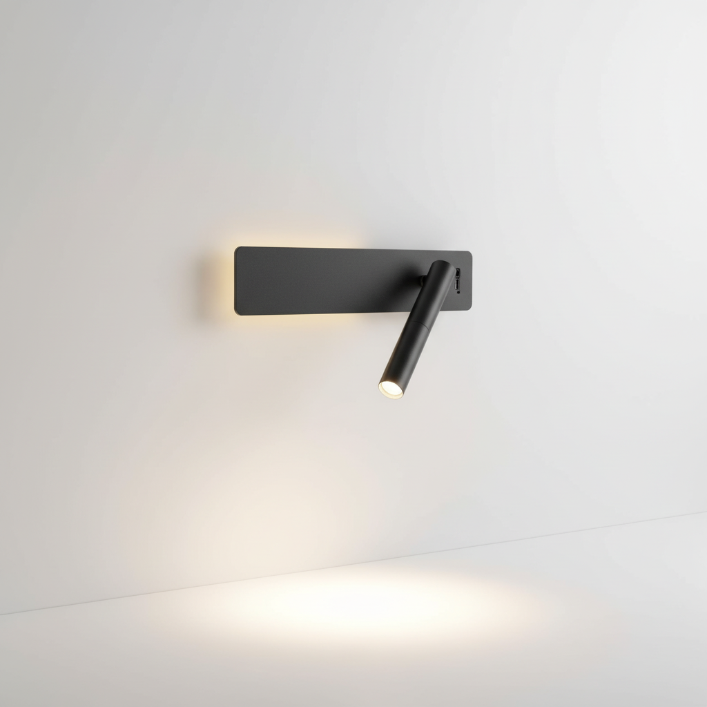 Draaibare LED Wandlamp - GlowFocus