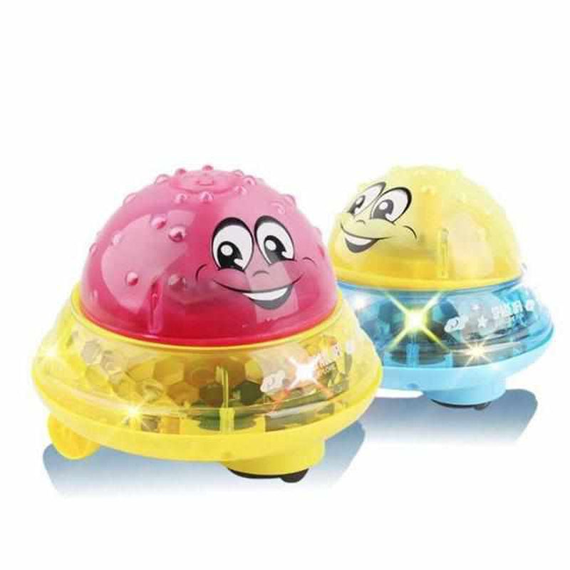 Badspeelbal met lichteffecten, fontein en aandrijving voor kinderen