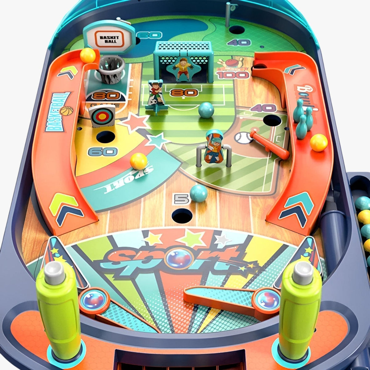 Interactief actiespel voor twee spelers, voor kinderen – DuoPower Speelarena