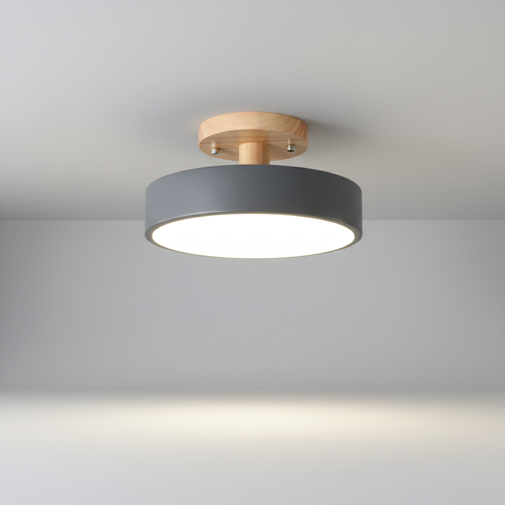 Scandinavische minimalistische ronde lamp - ScandiLite