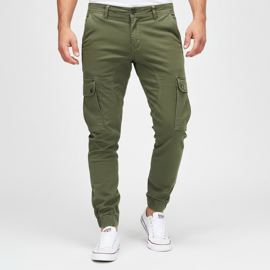 Slim Fit Cargo Broek - Andreas