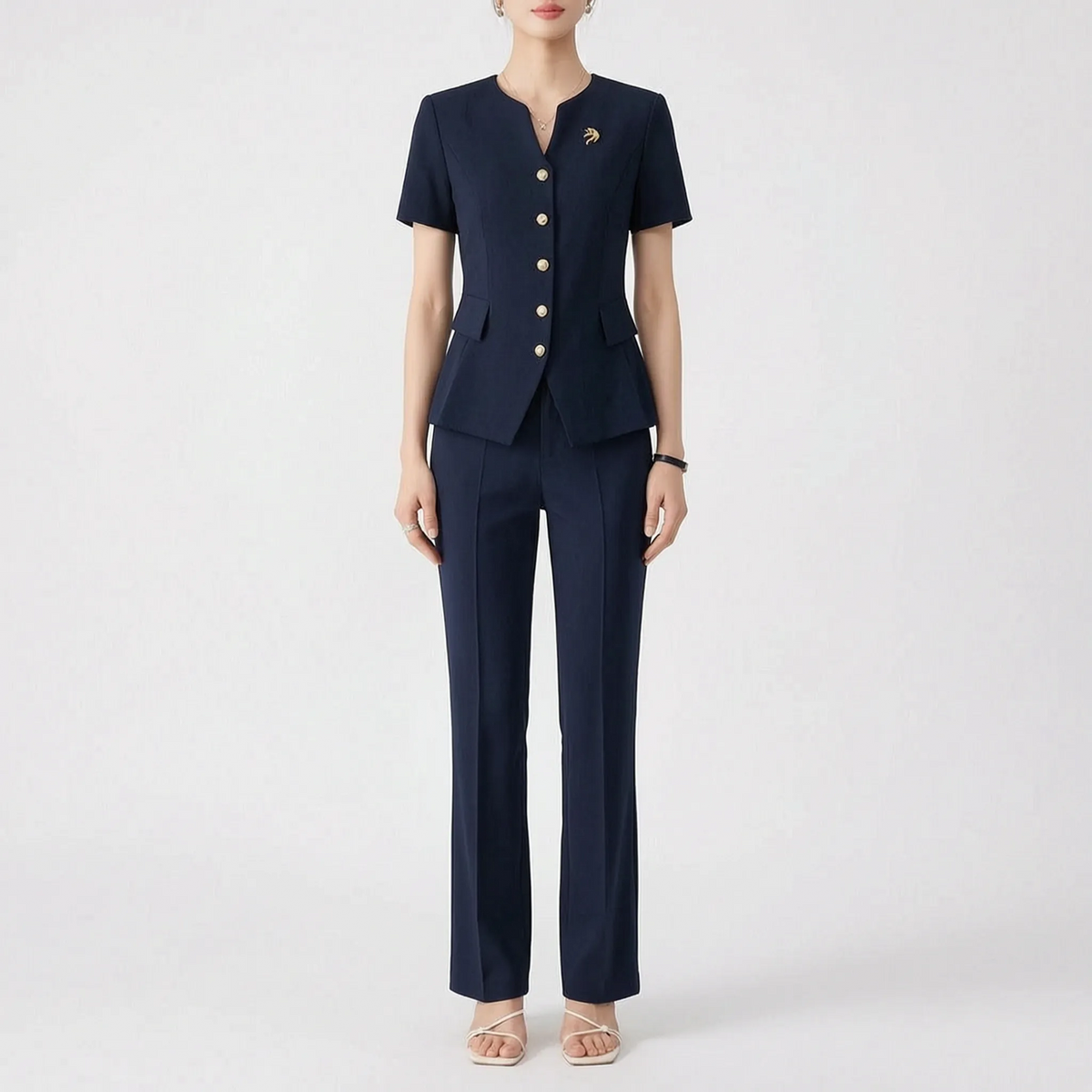 Slim Fit Kantoorpak - Lynne