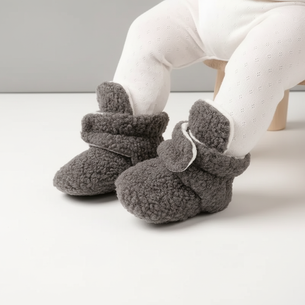 Slofsokjes van Teddystof - SnuggleBoots