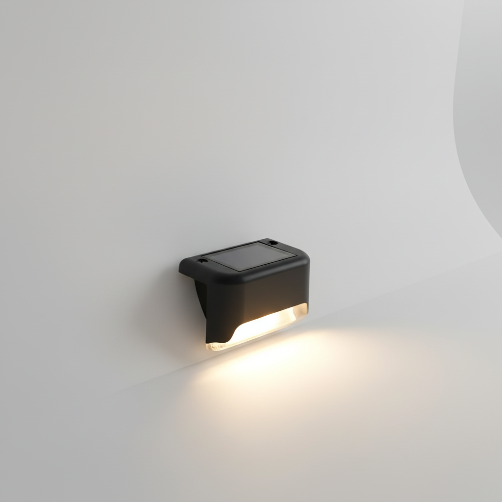 Op zonne-energie werkende LED-trapverlichting - StepLuma