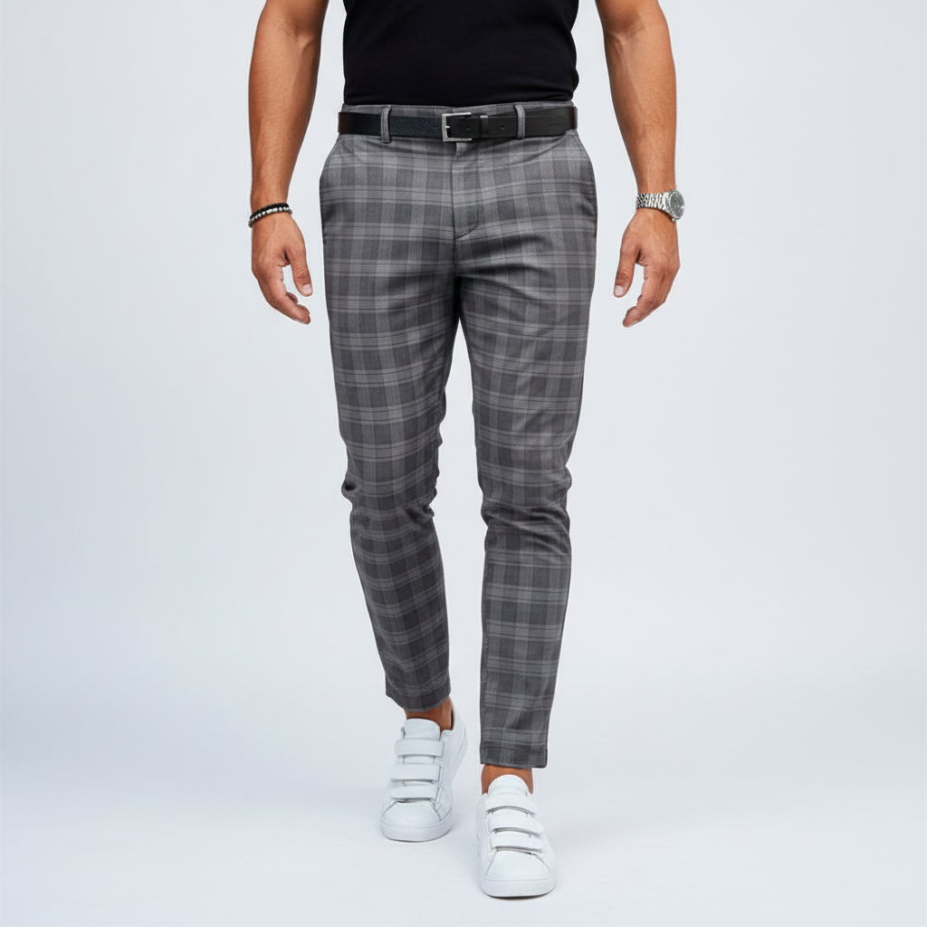 Gestreepte Chino Broek - Oskar