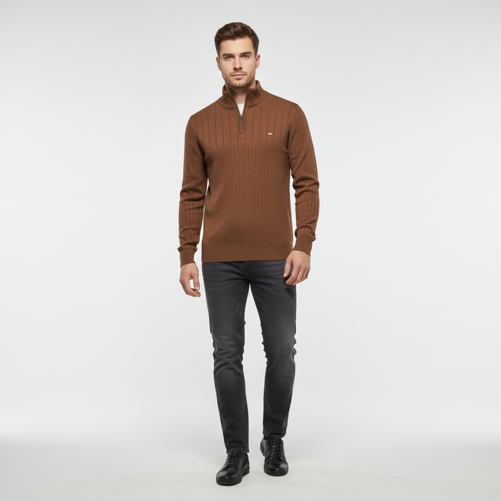 Trui met Rits - CollarSweater