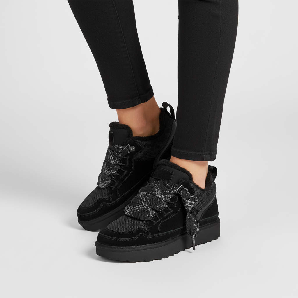 Wildleder Bovenmateriaal Met Bontvoering - Brooklyn